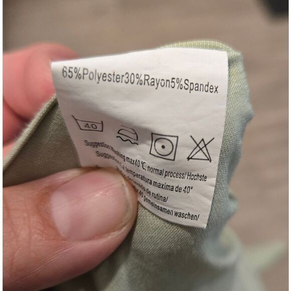 Coofandy embroidered Guayabera  long sleeve sz 2xl - Picture 7 of 12